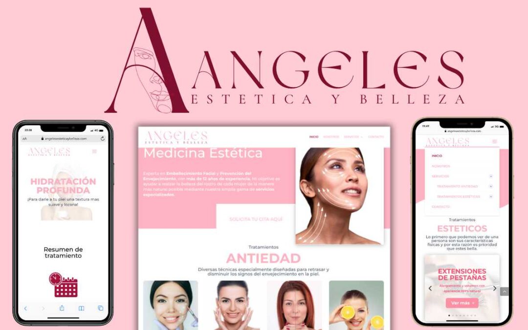 Website Ángeles Estética