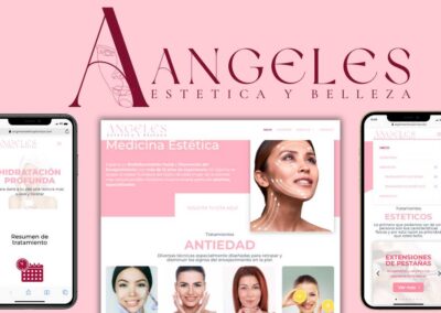 Website Ángeles Estética