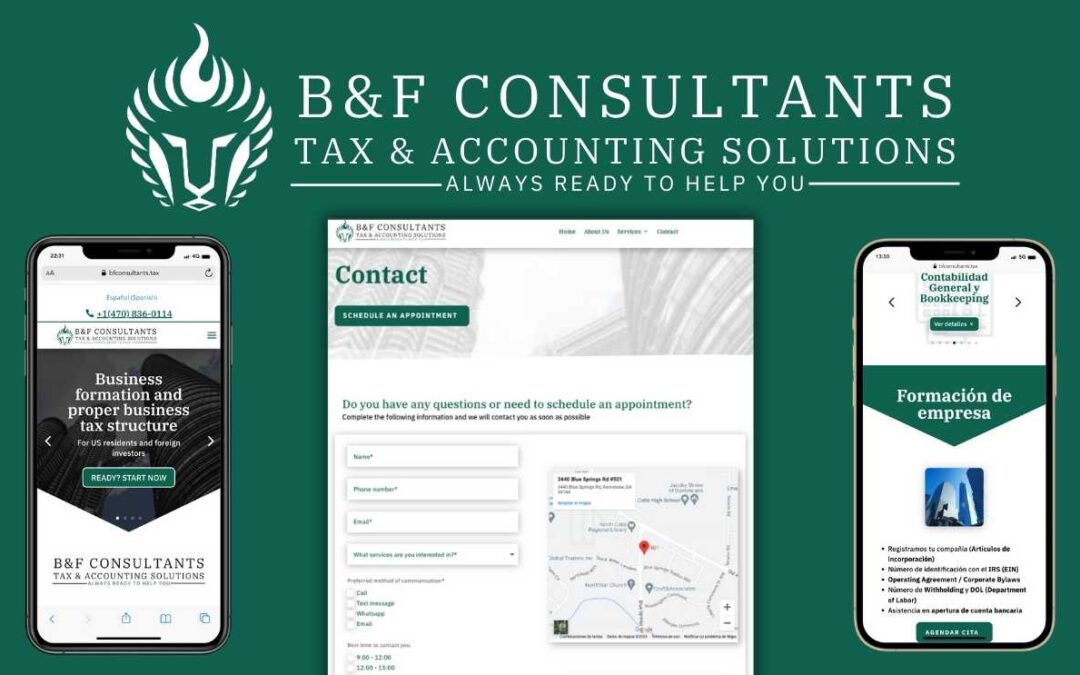 Website B&F Consultants
